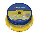 Verbatim DVD+RW Matt Silber 4,7GB 25 Stk.