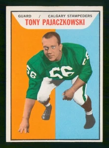 Tony Pajaczkowski 1965 Topps CFL 65 no 26 Excelente + 21481 - Imagen 1 de 2