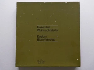 Vide Boîte pour 1 Rosenthal Plaques de Noël Wiinblad Chine (Numéro D'Article 5) - Picture 1 of 3