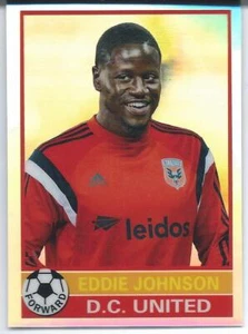2014 Topps Chrome MLS EDDIE JOHNSON D.C. United 76-77 FOOTBALLER MINI #7677-EJ - Picture 1 of 1