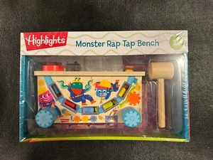 HABA Highlights Monster Rap Wasserhahn Bank Hämmern und Stampfen Spielzeug 304096 NEU - Bild 1 von 2