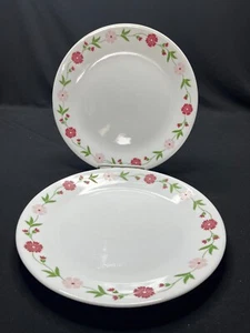 Corelle - PRIMAVERA ROSA - 2 Platos de Cena - Flores Florales - Imagen 1 de 4