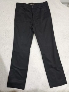Pantalones Dockers D1 negros ajustados 33" × 32" - Imagen 1 de 12