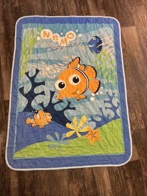 Manta Edredón Finding Nemo Cuna Niño De Colección Niño Pequeño Grande Gráfico Disney Foto 1 de 4