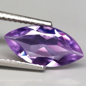 1.18Ct. Natural Gemstone Amethyst Purple Marquise Unheated Brazil Ravishing - Picture 1 of 7