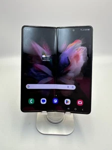 Samsung Galaxy Z Fold3 - 256 GB - Negro Fantasma (Desbloqueado) Pantalla agrietada Leer - Imagen 1 de 10