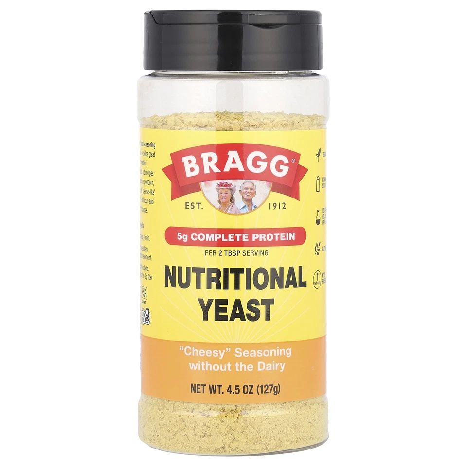 Bragg Premium Nutritional Yeast Seasoning-4.5 Oz Seasoning