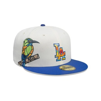 New Era Cap 59FIFTY City Elements El Salvador Los Angeles Dodgers White 14751995 - Image 1 of 4