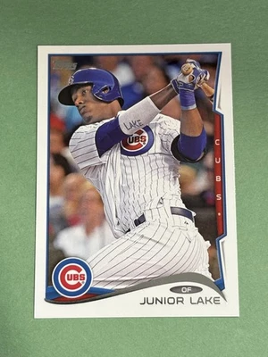 Junior Lake 2014 Topps Chicago Cubs #10 Y238 - Image 1 of 2
