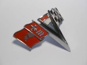 Corvette 1963-64 emblema nariz #3797400 - Imagen 1 de 5