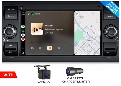 Eonon FDX7 Autoradio Android 14 Navi für Ford Focus MK7 C-Max Galaxy Kuga Fiesta - Bild 1 von 4