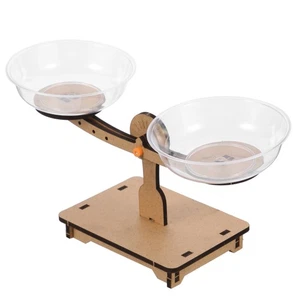 Kit preescolar de pesaje de juguete a escala de madera para niños - Imagen 1 de 12
