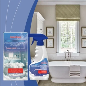 Bathroom Foam Cleaner Spray Powerful Descaling Clean Agents for Bathtub Glass - Picture 1 of 6