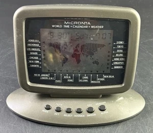 Micronta World Time Calendar Weather 63-712 Vb2 - Imagen 1 de 4