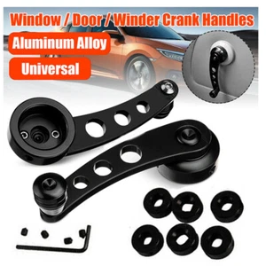2Pcs Universal Car Billet Window Crank Handle Winder Pickup Door Rocker Handle - Picture 1 of 11