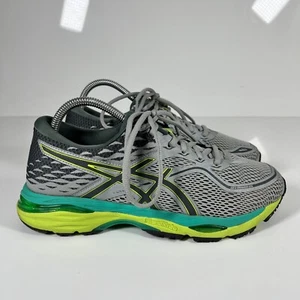 Asics Gel Cumulus 19 Running Sneakers Womens Size  9.5  Gray Green Shoes T7B8N - Picture 1 of 9