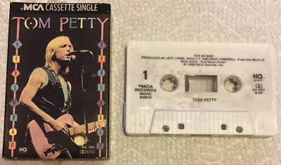 Tom Petty Rare White Promotional Cassette Single 1989 Yer So Bad  Foto 1 de 4
