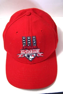 Vintage 1997 MLB All-Star Game CAP HAT Patch Cleveland Indians Guardians Baseball - Foto 1 di 9
