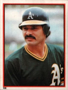 1983 Topps Stickers #108 - Tony Armas - Oakland Athletics 83-1291 - Picture 1 of 2