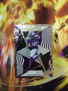 2022 Panini Illusions Football Amazing #A-12 Insert Card JUSTIN JEFFERSON NM - Picture 1 of 2