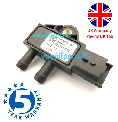 DPF Diesel Particulate Filter Sensor Peugeot Citroen Fiat Mini 9662143180 1618Z9 - Image 1 of 3