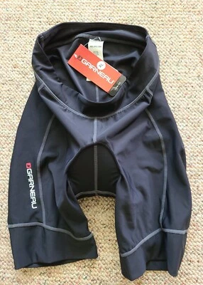 Nuevo con etiquetas Pantalones Cortos de Ciclismo Louis Garneau Jr Junior Color Negro Talla XL Acolchados Foto 1 de 4