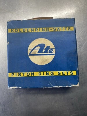 Nuevos anillos de pistón de motor Ate de stock antiguo 08-3905-00 STD hechos en Alemania Nuevo de Lote Antiguo Foto 1 de 4