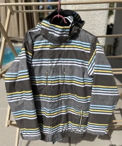 EIRA Snowboarding Ski 10K Waterproof Breathable Jacket Mens Large Brown Blue Ylw - Picture 1 of 12