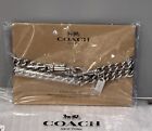 COACH CR456 Chain Shoulder Strap 23” SILVER Tone New In Package Free Shipping