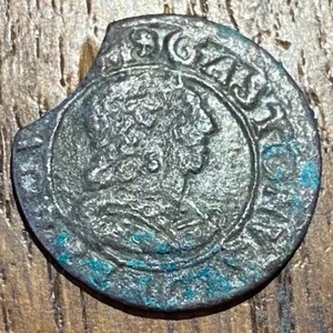 PIECE DOUBLE TOURNOIS GASTON A IDENTIFIER  (1064) VOIR PHOTOS - Picture 1 of 2