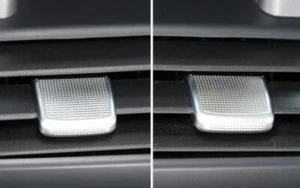 Fit For Defender 110 90 2020-2022 Silver Rear AC Outlet Adjusting Rod Trim 2PCS - Imagen 1 de 6
