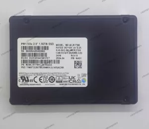 Samsung PM1733A 1,92TB SSD U.2 2,5" PCIE 3.0 NVME MZ-WLR1T9B MZWLR1T9HCJR-00AG5 - Bild 1 von 1