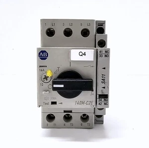 Allen-Bradley 140M-C2T-C16 Ser A Motor Protector / Circuit Breaker & 140M-C-A - Picture 1 of 3