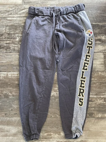 NFL Team Apparel Pittsburgh Steelers Women's Fleece Sleepwear Pants Size Small Cover