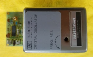 HP 10811-60111 Oscillatore Cristallo Alta Stabilità 10 MHz con Scheda Circuito 60027 - Foto 1 di 6