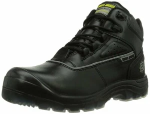 Stivali da lavoro di sicurezza Safety Jogger Cosmos *taglia UK12* pelle nera SENZA METALLO NUOVI - Foto 1 di 12