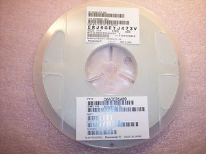 QTY (5000) 47K Ohm 1/8W 5% 0805 SMD CHIP RESISTORS ERJ6GEYJ473V PANASONIC - Picture 1 of 3