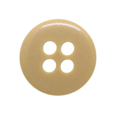 BUFF BROWN 4 HOLE COAT BUTTONS 23mm and 25.5mm - Image 1 of 2
