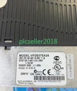 1 Stück GEBRAUCHT Delta Wechselrichter VFD037E43A 380V 3,7KW - Bild 1 von 3