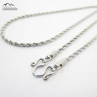 U76 Stainless Steel knitting Chain Necklace for phra thai buddha amulet pendant