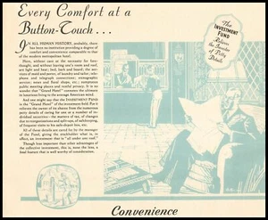 1936 Drumheller Ehrlichman & White Investments Seattle WA "Convenience" Print Ad - Picture 1 of 1