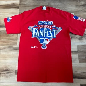 Vintage 1996 MLB All Star Game Shirt Mens Large USA Fanfest Philadelphia - Picture 1 of 11