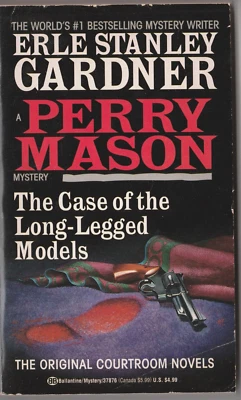Perry Mason Erle Stanley Gardner Case of the long legged model paperback 1994 e7 Foto 1 de 4