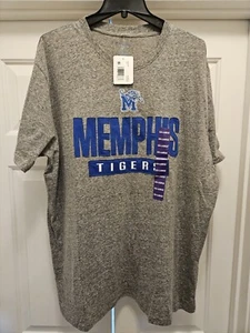 University of Memphis Tigers Champion Gray T-Shirt Men's Sz XXL 2XL NEW wTags  - Picture 1 of 10