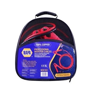 NAPA Professional Booster Cables 16mm x 3m - Flexible Colour Coded Jump Leads - Picture 1 of 3