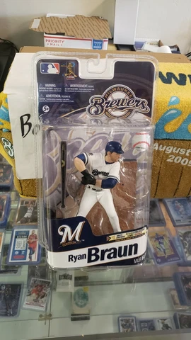 NIB MLB RYAN BRAUN MILWAUKEE BREWERS MCFARLANE ELITE SERIES ACTION FIGURE CHASE Cover