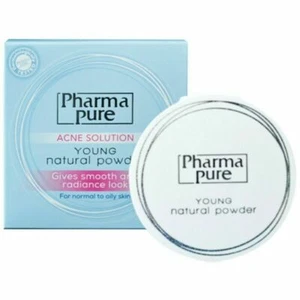 Pharma Pure Acne Solution Young Natural Powder For Sensitive Skin UVA UVB - Picture 1 of 3
