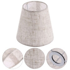 Stylish White Lamp Shade for Chandeliers - Clip On Design for Easy Installation