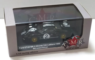 CMR REPLICARS 1:43 AUTO FORD GT40 MK II WINNER 24h  LE MANS 1966 #2     CMR43054 - Immagine 1 di 3