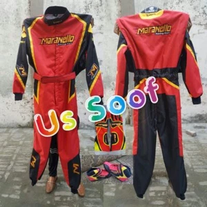 Go Kart Racing Suit CIK FIA level 2 approved kart Suit, Shoes, Gloves with gifts - Imagen 1 de 2